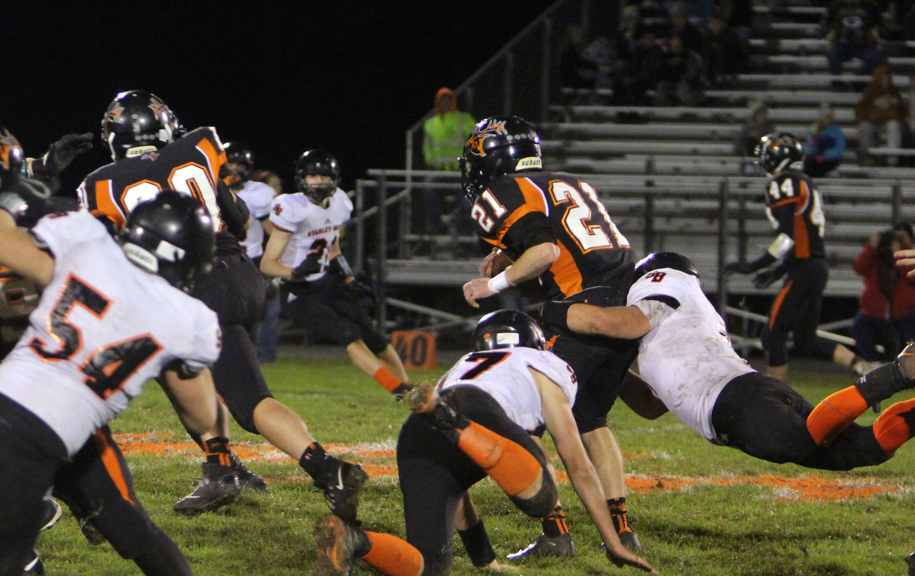 Stanley-Boyd at Elk Mound football 10-19-18